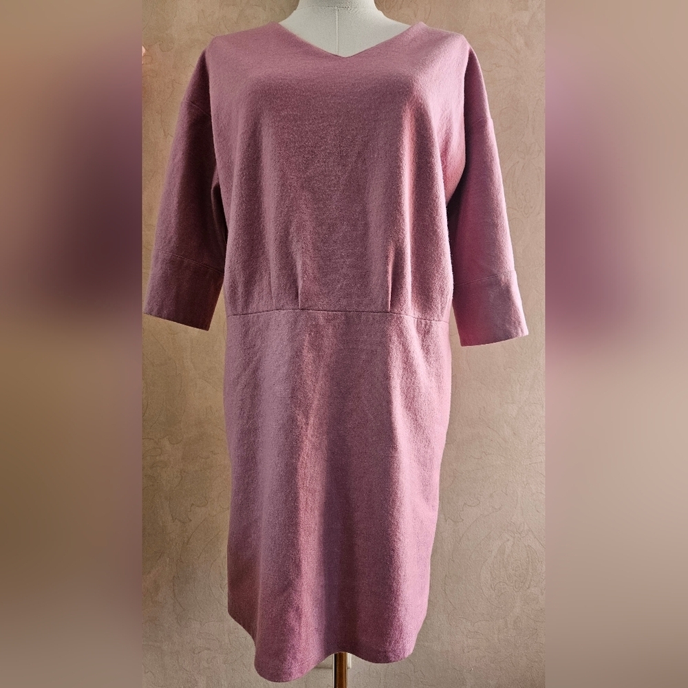 Marni Pink Wool Knit Mini Dress Made In Italy-Size 38
